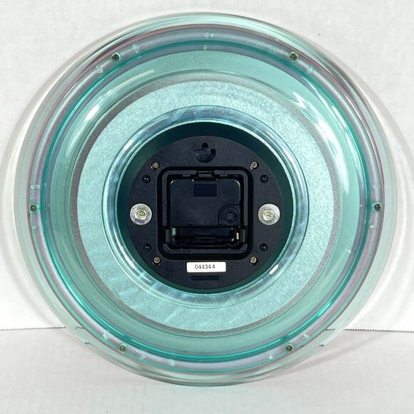 Coca Cola Wall Clock -Bottle, Red Round Quartz Vintage Tested - Picture 2 of 5